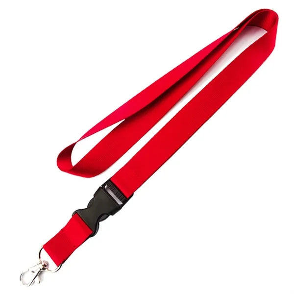 Durable Polyester ID Lanyard with Secure Metal Clasp