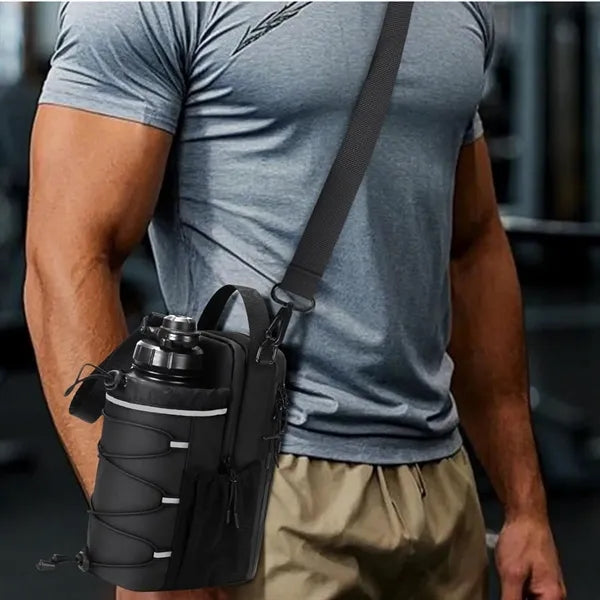 Magnetic Gym Bag with Multiple Pockets