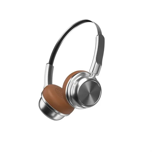 Retro-style Metal Bluetooth Headphones