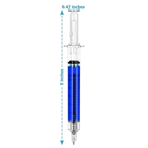 Ballpoint Clicker Syringe Pen