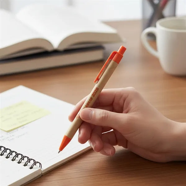Eco Kraft Paper Ballpoint Pen