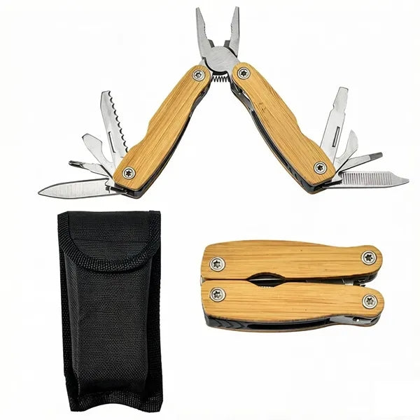 Folding multifunctional pliers