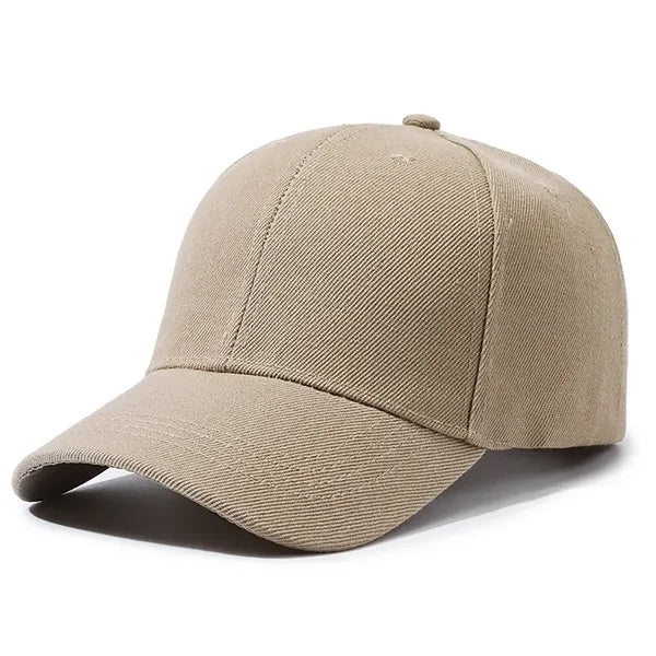 Logo Baseball Cap, Solid Color Unisex Hat