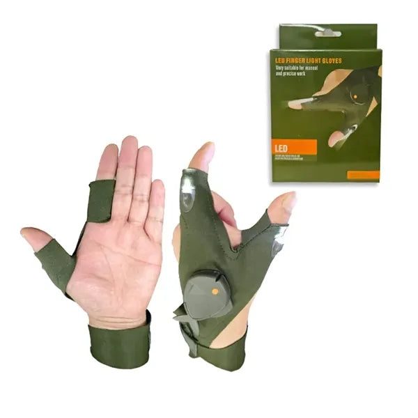 LED Luminous Night Glove Finger Light