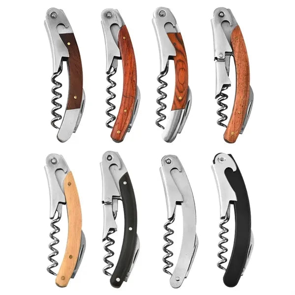Bottle Opener with Handle Stainless Steel Foil Cutter