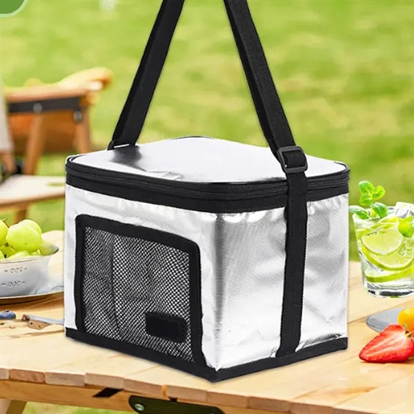 Portable Insulated Food Storage Bag with Shoulder Strap