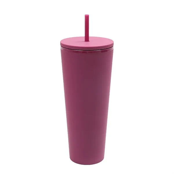 26oz Double layer Straw Tumbler