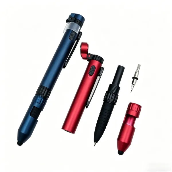 6 in 1 Tactical Survival Multitool Pen