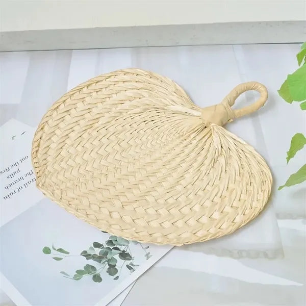 Hand Made Rattan Fan