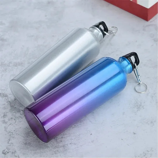 24 Oz Metallic Twist Cap Water Bottle