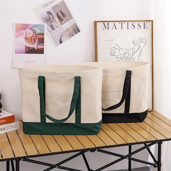 Large-capacity Eco-friendly Canvas Tote Bags