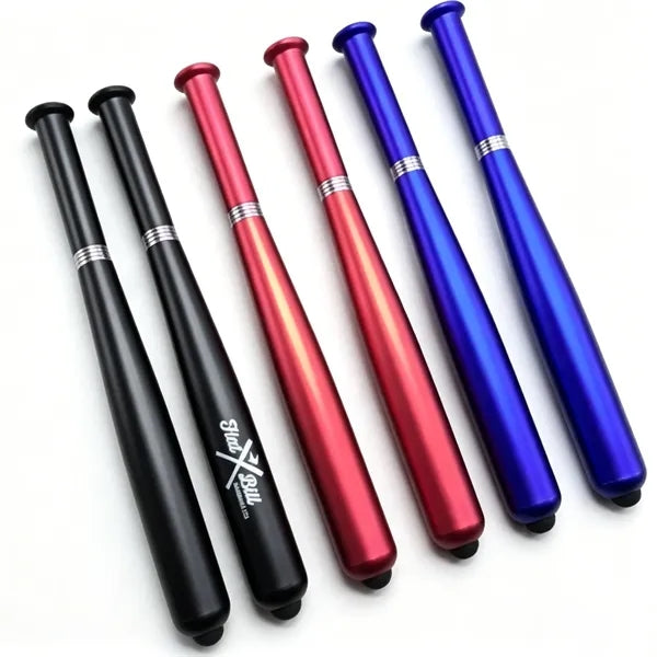 Baseball Bat Shaped Stylus Ballpoint Pen