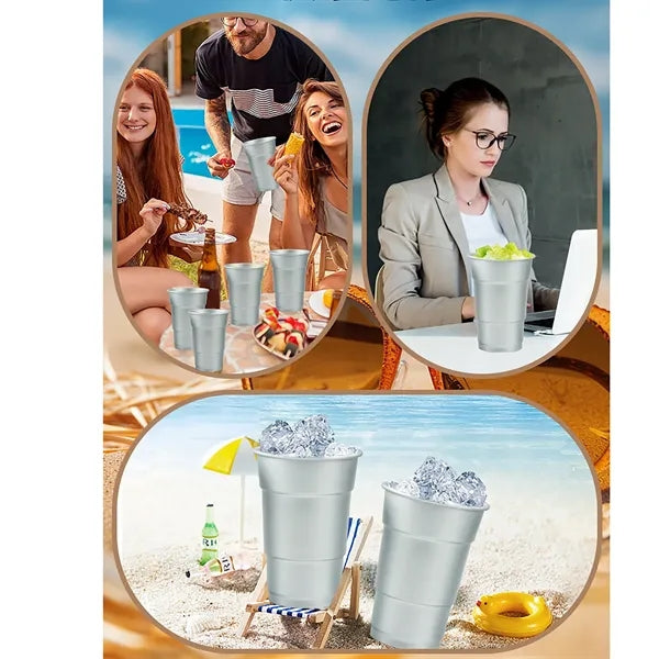 16oz Stainless Steel Pint Cup