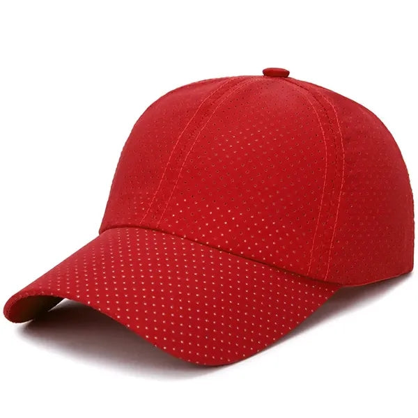 Lightweight Breathable Mesh Baseball Cap with Custom Logo
