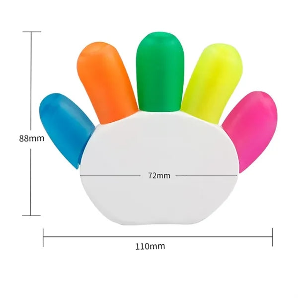 Finger Shape Highlighter Pen
