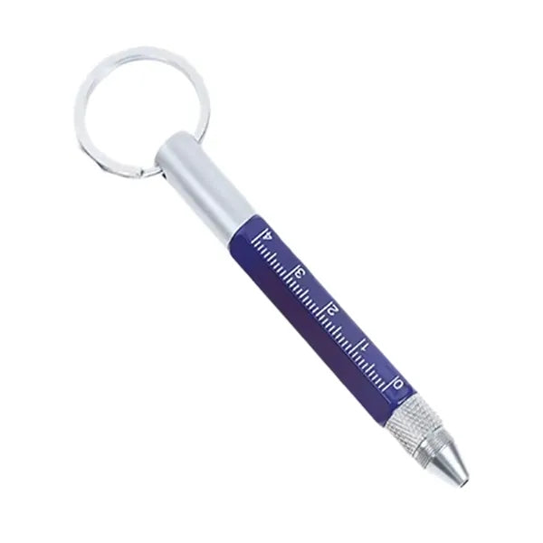 Mini Multifunction Metal Keychain Stylus