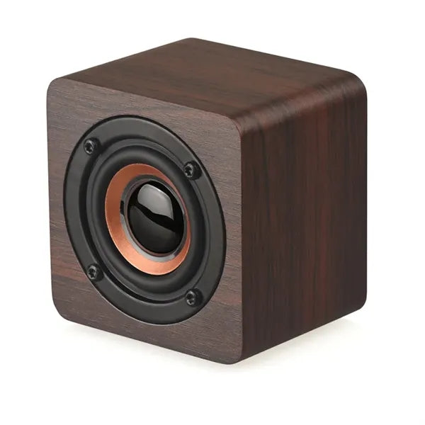 Classic Square Wooden Wireless Speaker