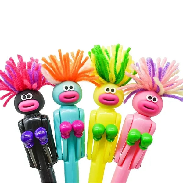 Mop Head Boxing Ballpoint Pens