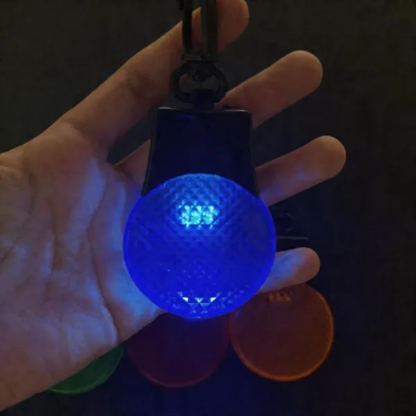 LED Glowing Keychain Safety Light