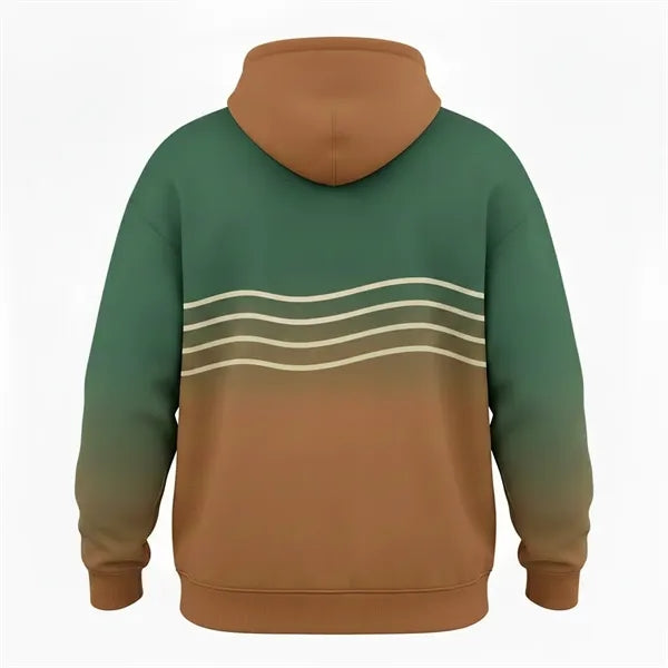 Unisex Sublimated SolarProtec Long Sleeve Hoodie W/ Full Zip
