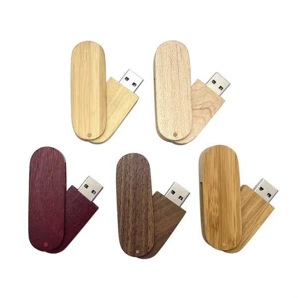 Eco friendly Bamboo or Wooden USB Drive 4GB