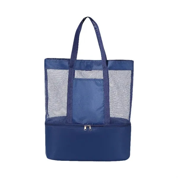 Waterproof Beach Tote Bag With Cooler Compartment