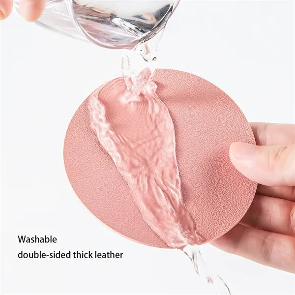 PU Leather Insulation And Anti Slip Coaster