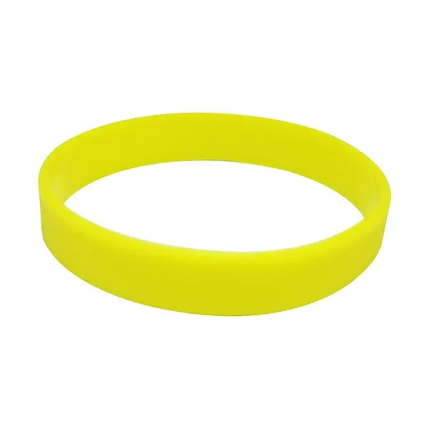 Luminous Screen Printed Silicone Bracelet