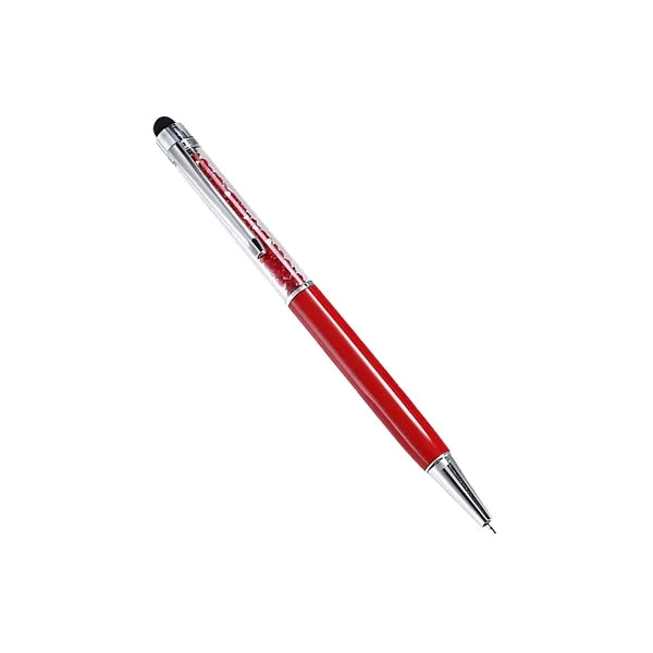 2-in-1 Crystal Stylus Ballpoint Pen