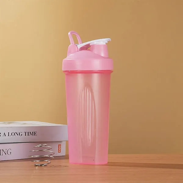 Plastic 24oz Protein Shaker Bottle