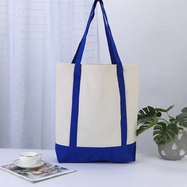 Non woven Two Tone Boat Tote
