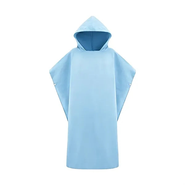 Wetsuit Changing Towel Bath Robe Poncho With Hood