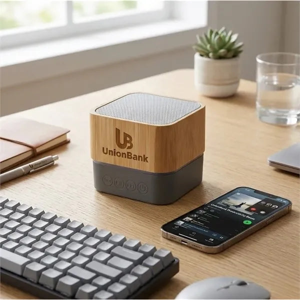 Natural Bamboo Wireless Speaker