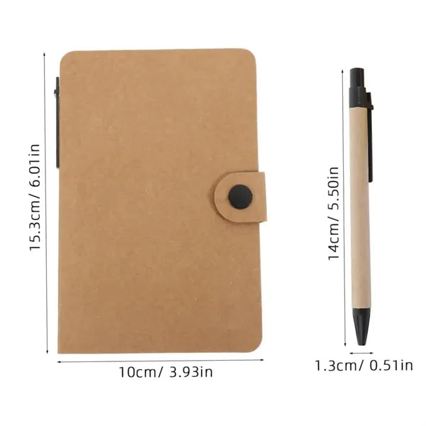 Button Closure Sticky Note Set