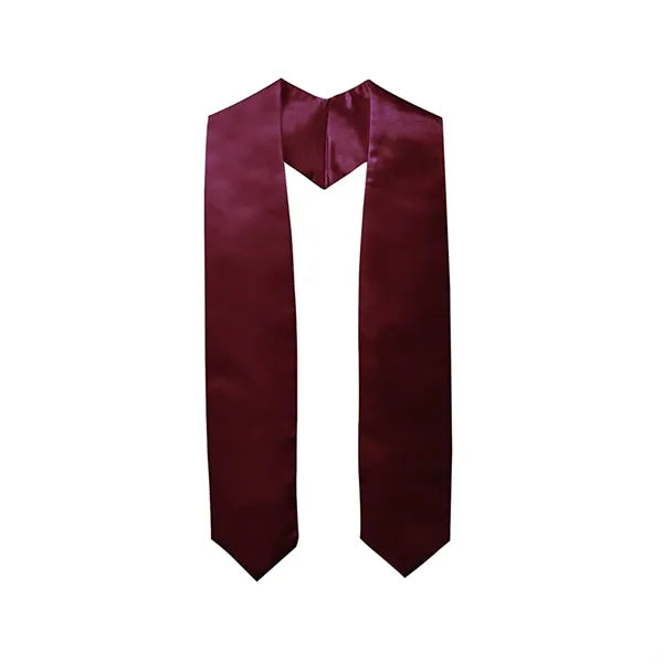 Unisex Adult Plain Graduation Stole Sash 60"