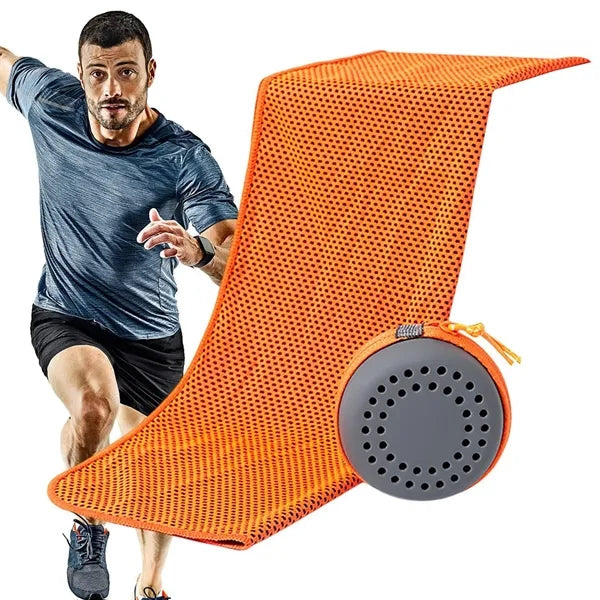 Quick Drying Sport Towel with Storage Box