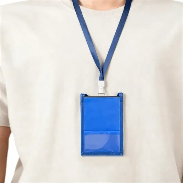 Oxford Fabric Multi Functional ID Badge Holder