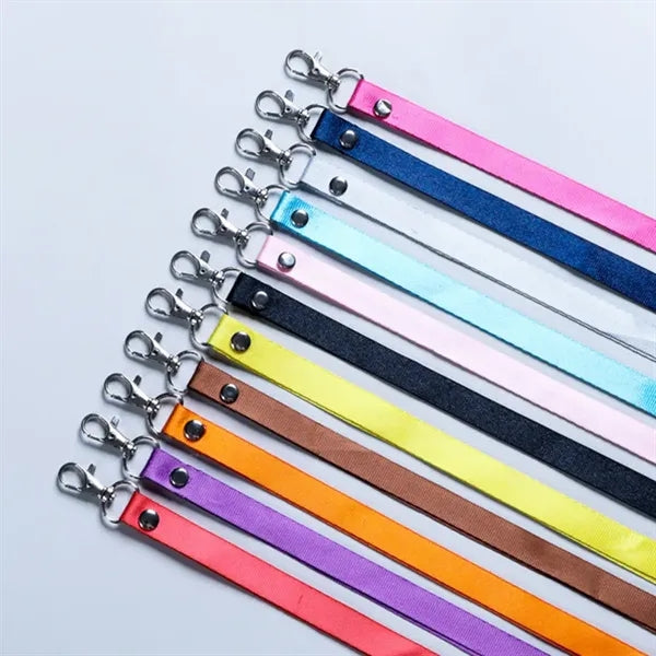Colorful custom printed lanyards