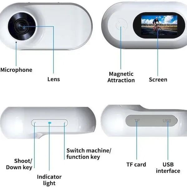 Pet Supplies Cat Dog Collar Camera Outdoor Sports Camera Vid