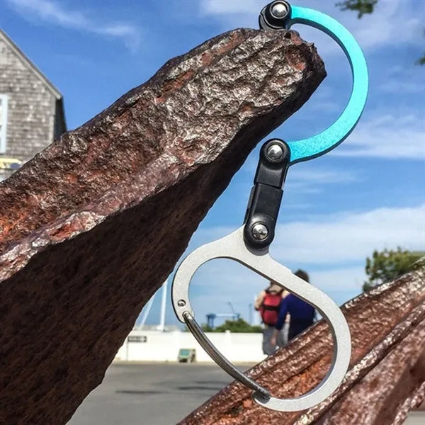 Carabiner D Shape Hook Buckle for Back Pack Camping Fishing