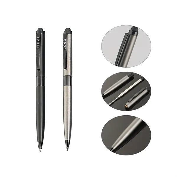 Stainless Steel Push-Button Metal Pen