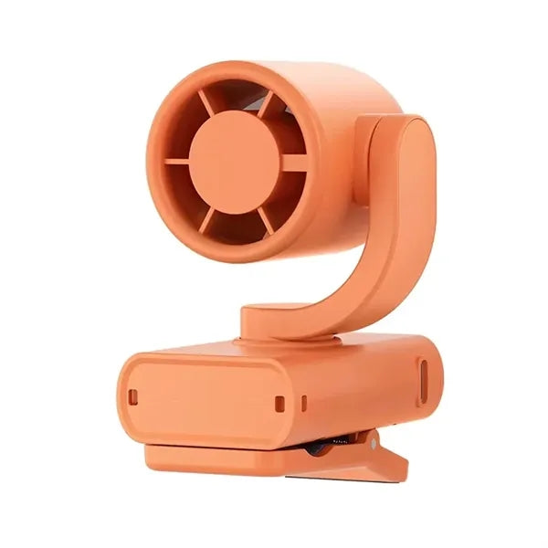 USB Rechargeable Clip Fan With Digital Display