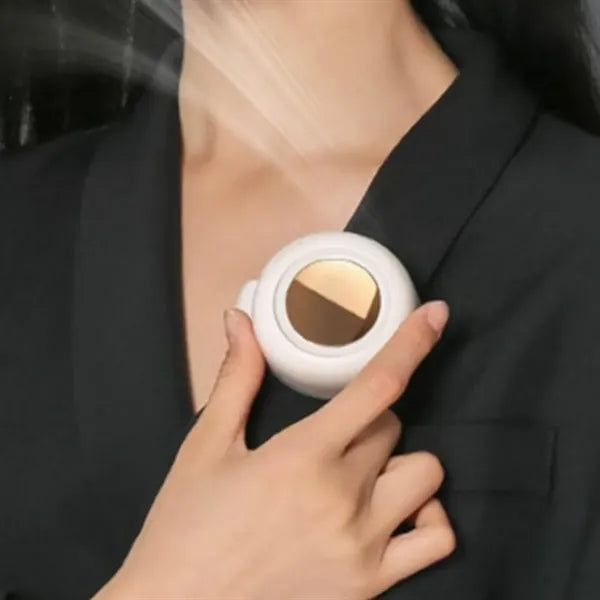Portable USB Clip-on Mini Fan for Collar or Waist