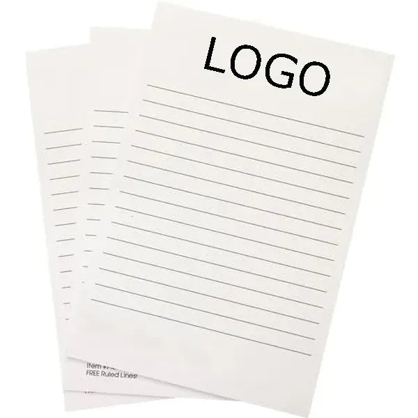 9x6 NON Adhesive Notepads (25 sheets)