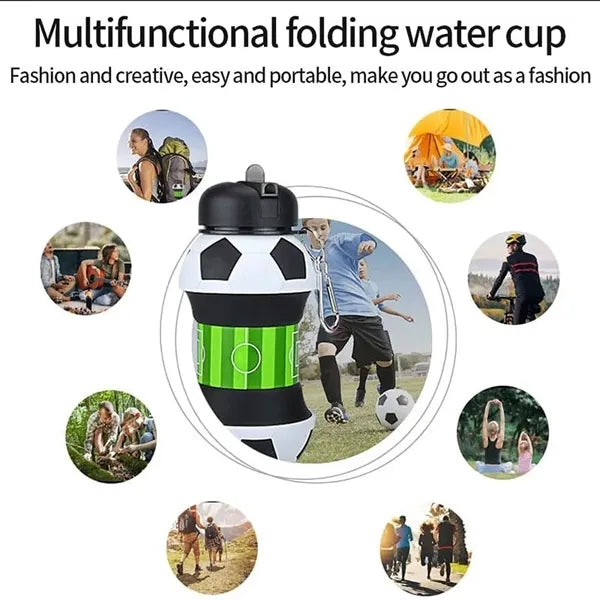 Creative Foldable Outdoor Sports Water Bottle
