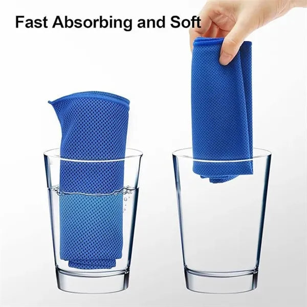 Instant Chill Sweat Towel Outdoor Fitness Accessory