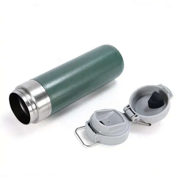 Stainless Steel Vacuum Insulated Water Bottle with Flip Top