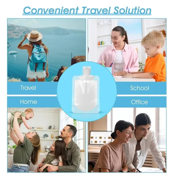 Disposable Flip Spout Refillable Stand-up Pouch