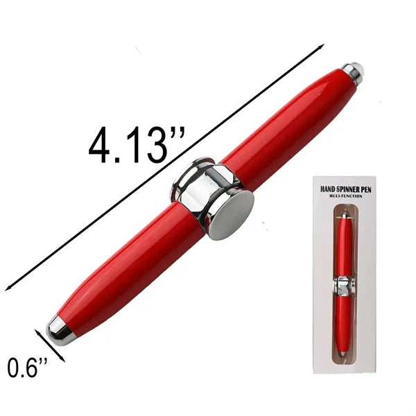 LED Light Spinner Pen Fidget Ballpoint