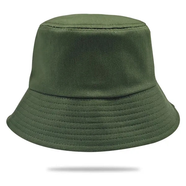 Cotton Unisex Bucket Hat - Foldable